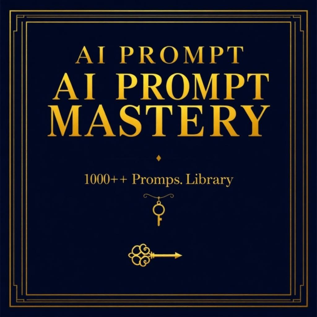The AI Prompt Mastery Vault — 1,000+ Mega Prompt Library