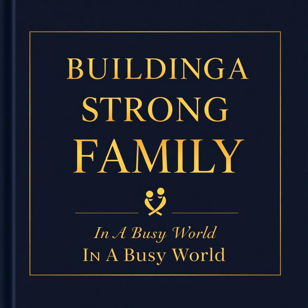 Building A Strong Family Bond In A Busy World — Family Masterclass