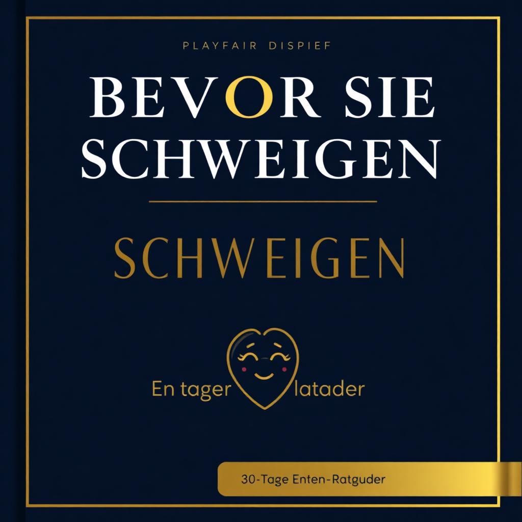 Bevor sie schweigen — 30-Tage Eltern-Ratgeber