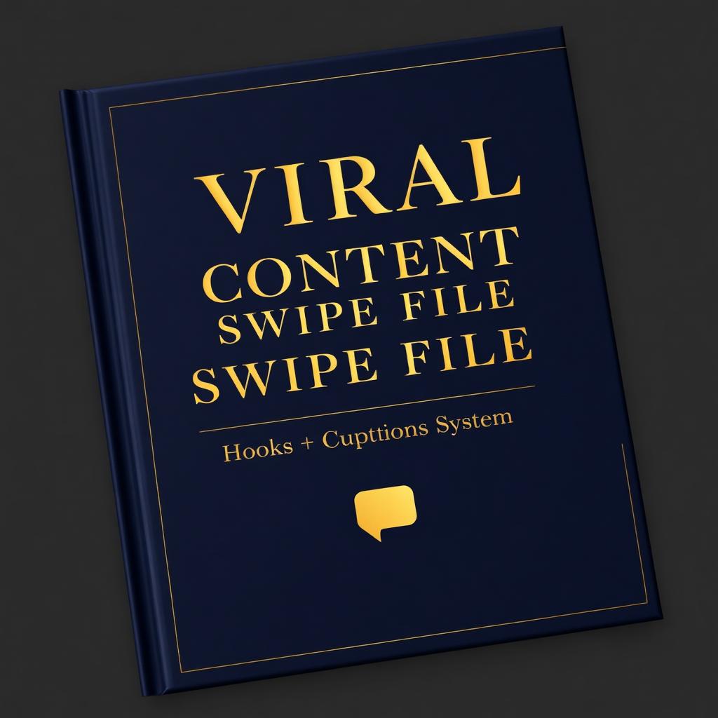 Viral Content Swipe File & Social Media System — Hooks + Captions